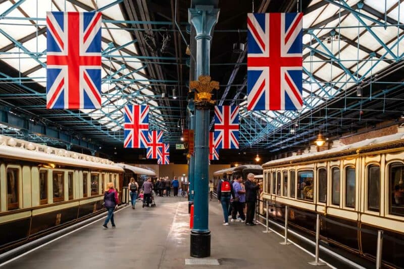 Cool Things to do in York, UK: National Railway Museum