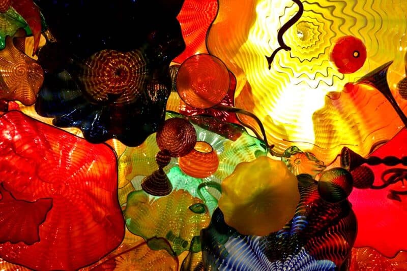 Fun Things to do in Seattle in the Rain: Chihuly Garden & Glass