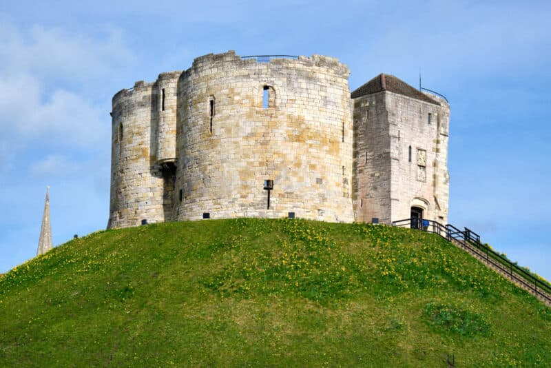 Fun Things to do in York, UK: Clifford's Tower