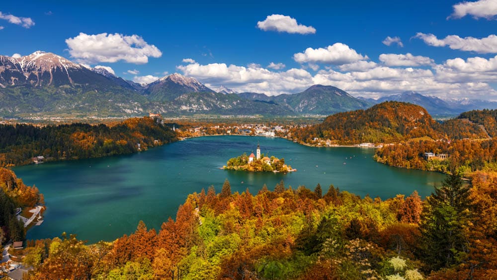 Must See Places in Europe during Fall: Lake Bled