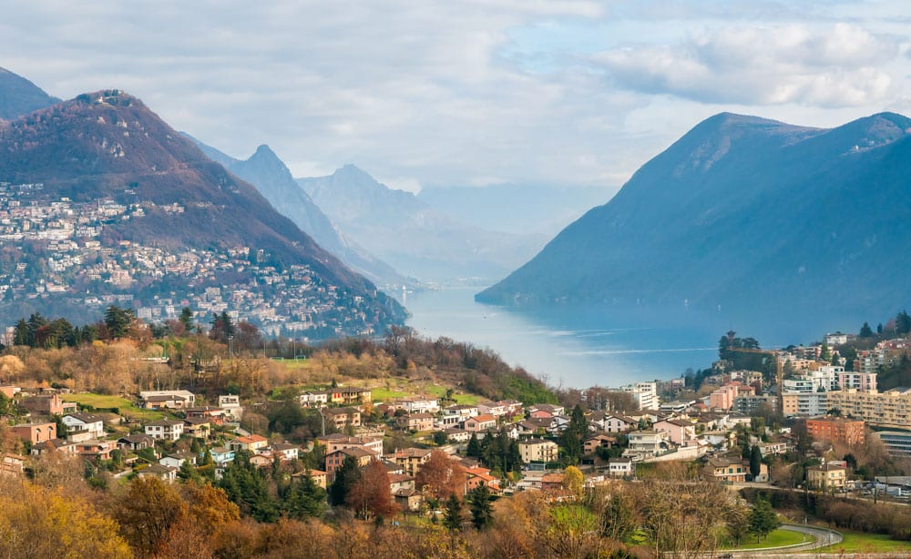 Must Visit Places in Europe during Fall: Lugano, Switzerland