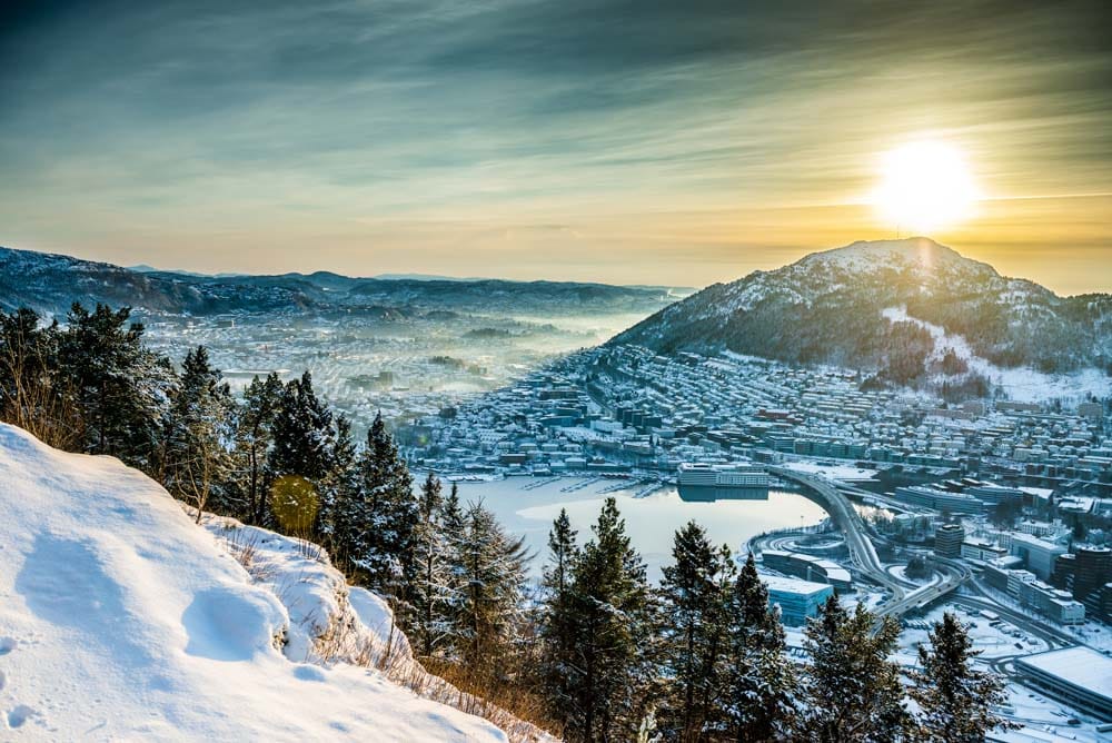 Places to Visit in Europe in Winter: Bergen, Norway