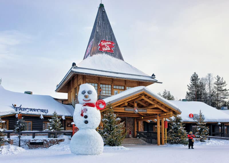 Places to Visit in Europe in Winter: Rovaniemi, Finland