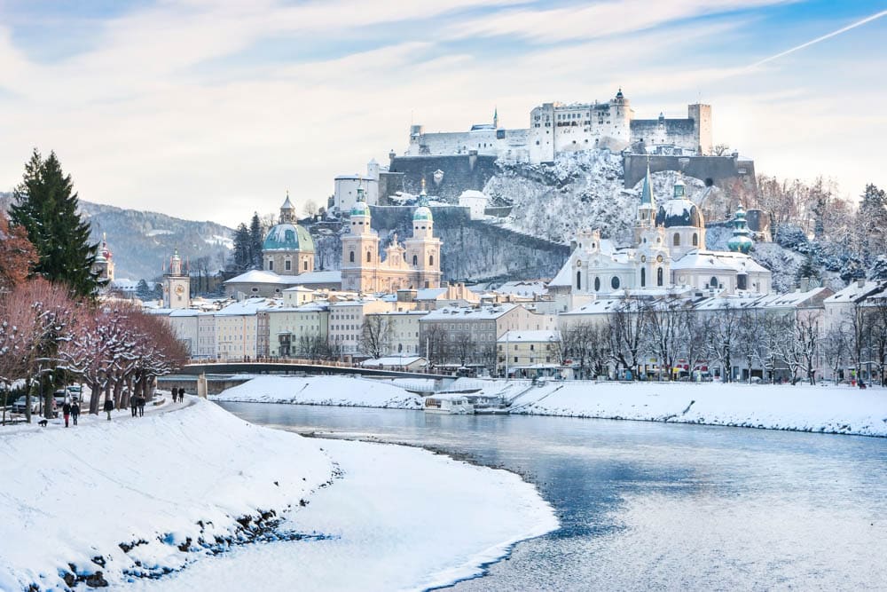 Places to Visit in Europe in Winter: Salzburg, Austria
