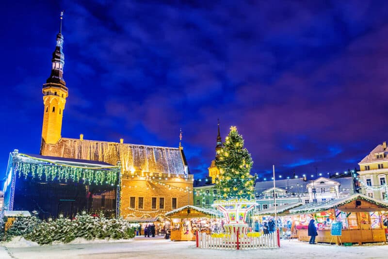 Places to Visit in Europe in Winter: Tallinn, Estonia