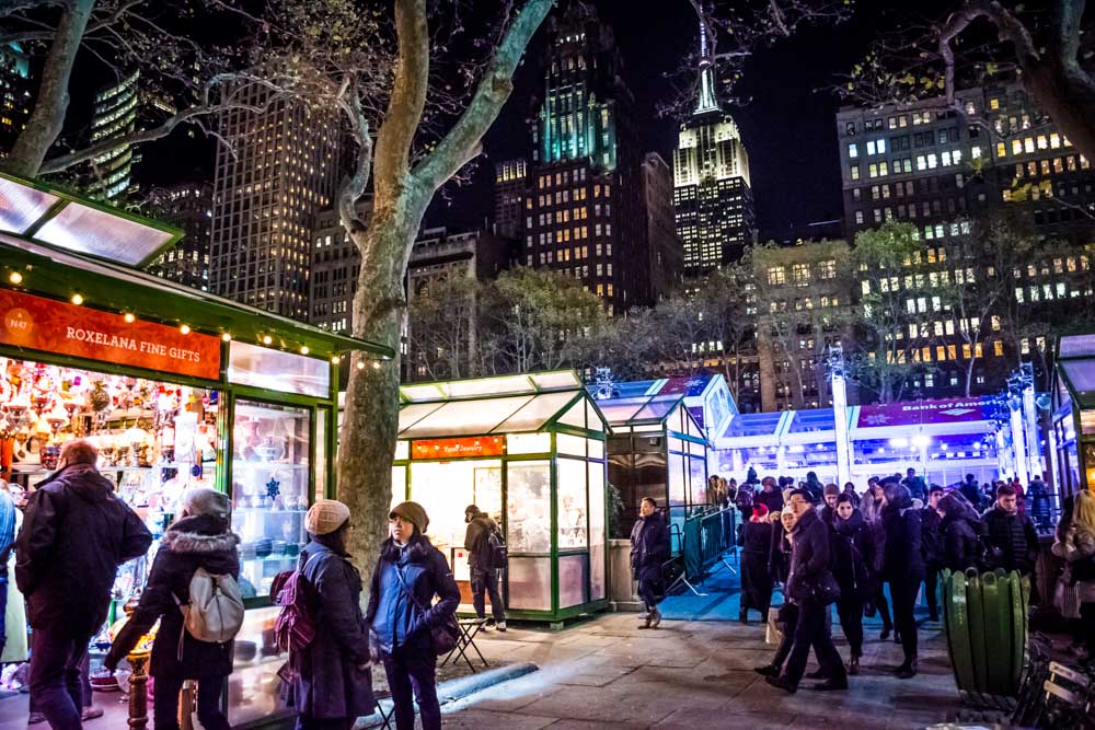 Things to do in New York City During Winter: Holiday Markets