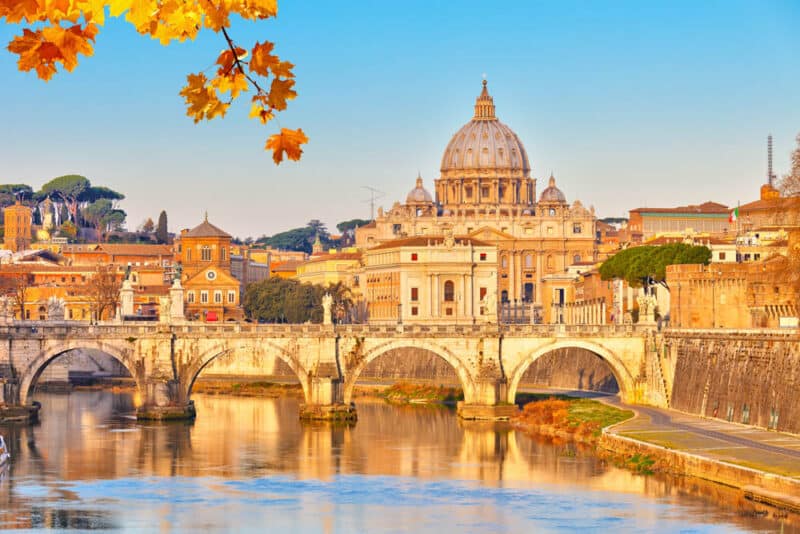 What Places to Visit in Europe During Fall: Rome, Italy