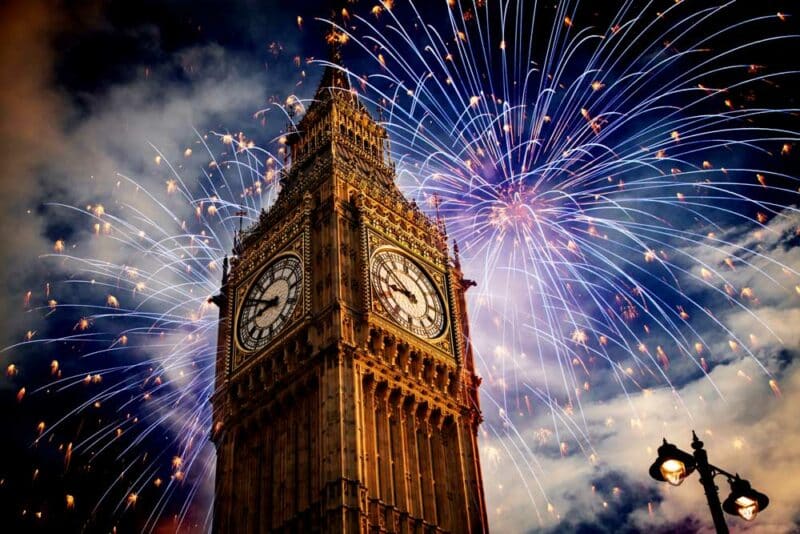 Where to Spend New Year's Eve: London, UK