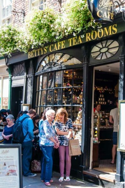 York, UK Bucket List: Bettys Cafe Tea Rooms