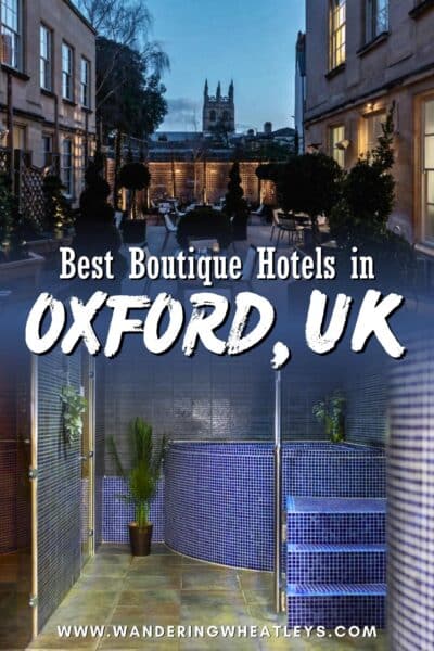 Best Boutique Hotels in Oxford, England