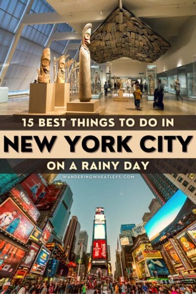 Best Things to do in NYC in the Rain