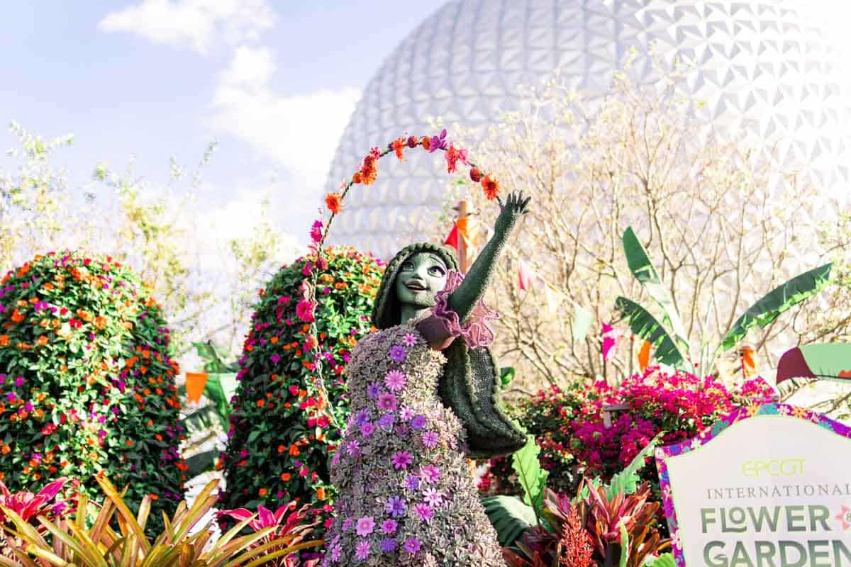 Best Things to do in Orlando in March: EPCOT’s Flower & Garden Festival Orlando