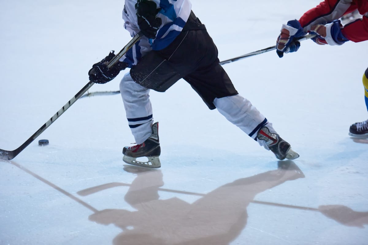 Fun Things to do in Maine in February: Pond Hockey Festival
