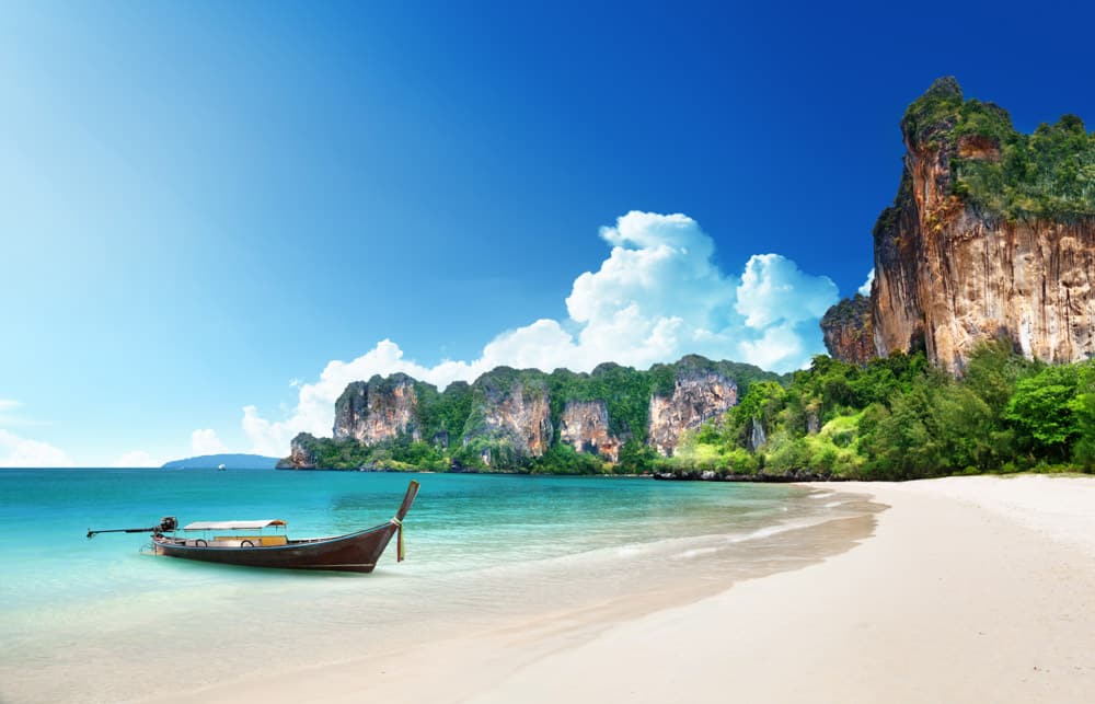 What Places have Shoulder Season in January: Railay Beach, Thailand