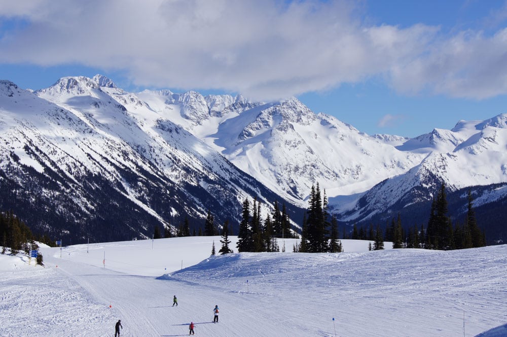 What Places to Visit in January: Whistler Blackcomb Canada