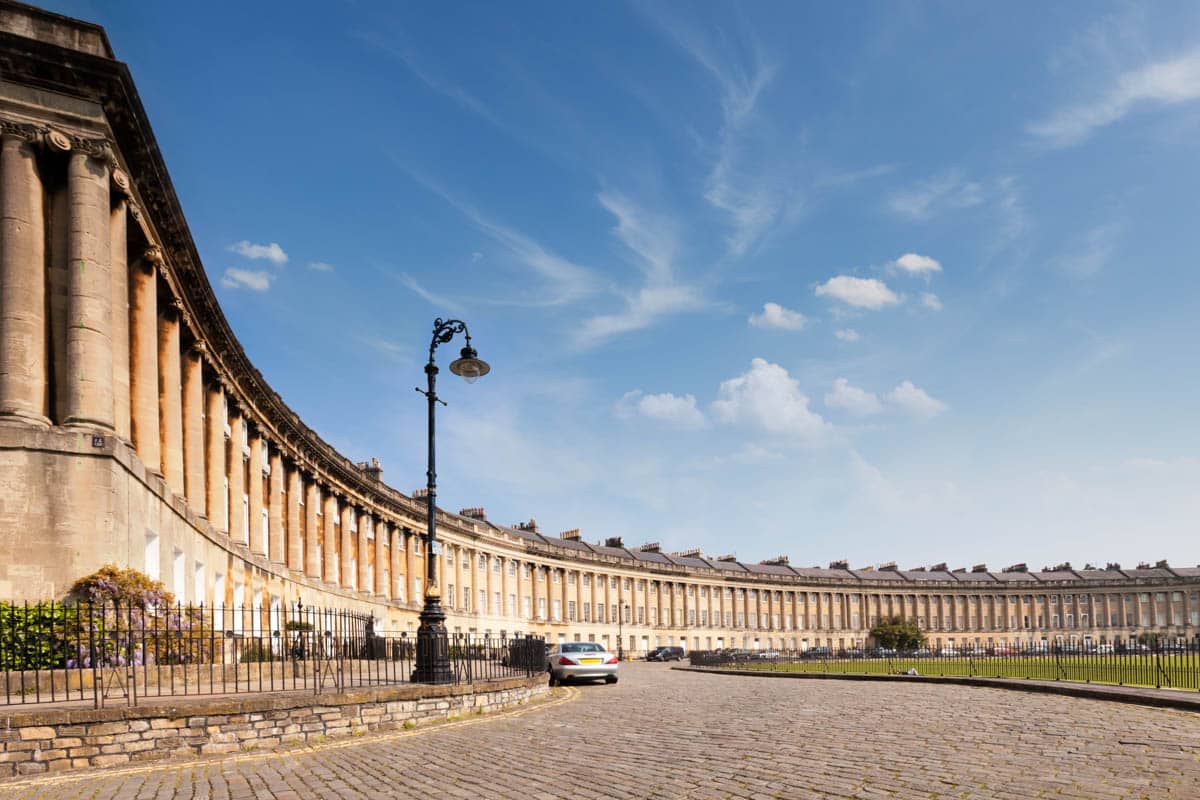 What to do in Bath, England: Royal Crescent