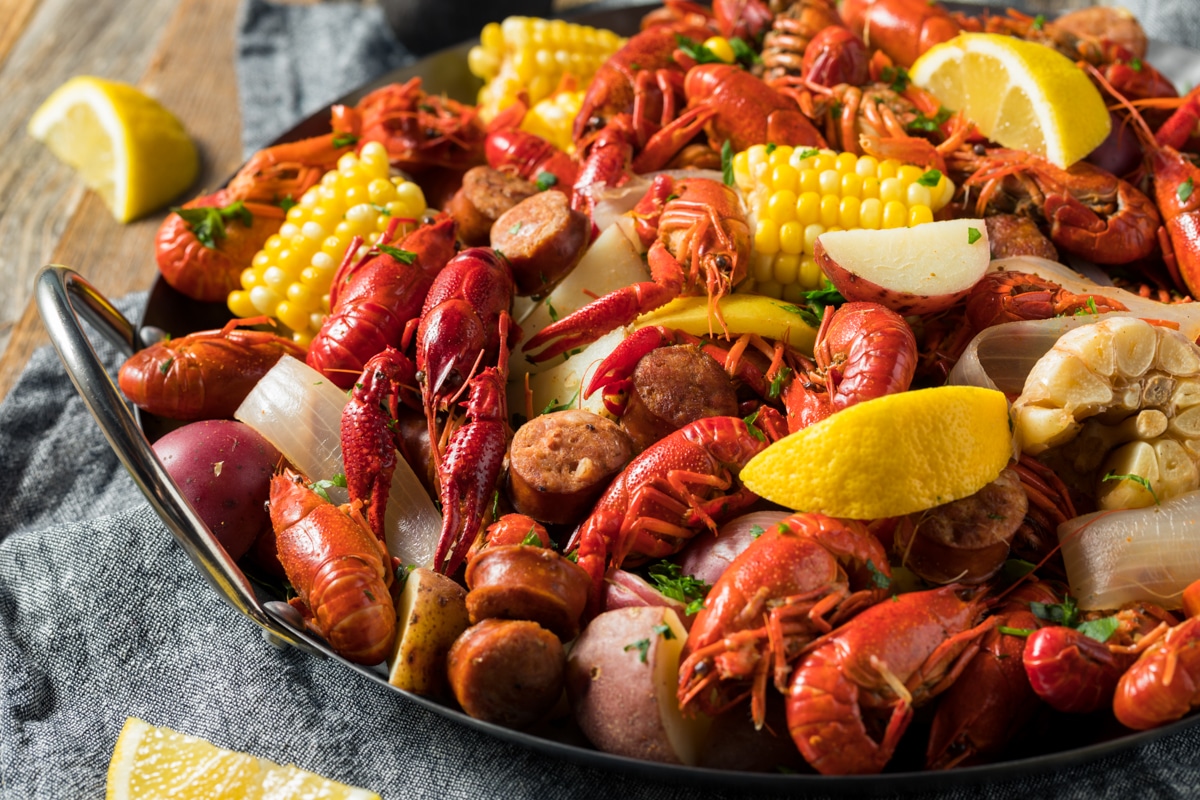 What to do in New Orleans in March: Crawfish Boil