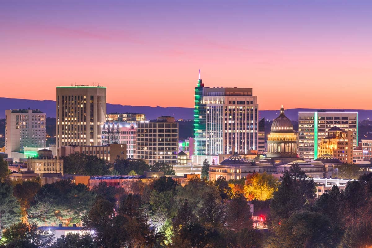 Where to Spend New Year's Eve in the US: Boise
