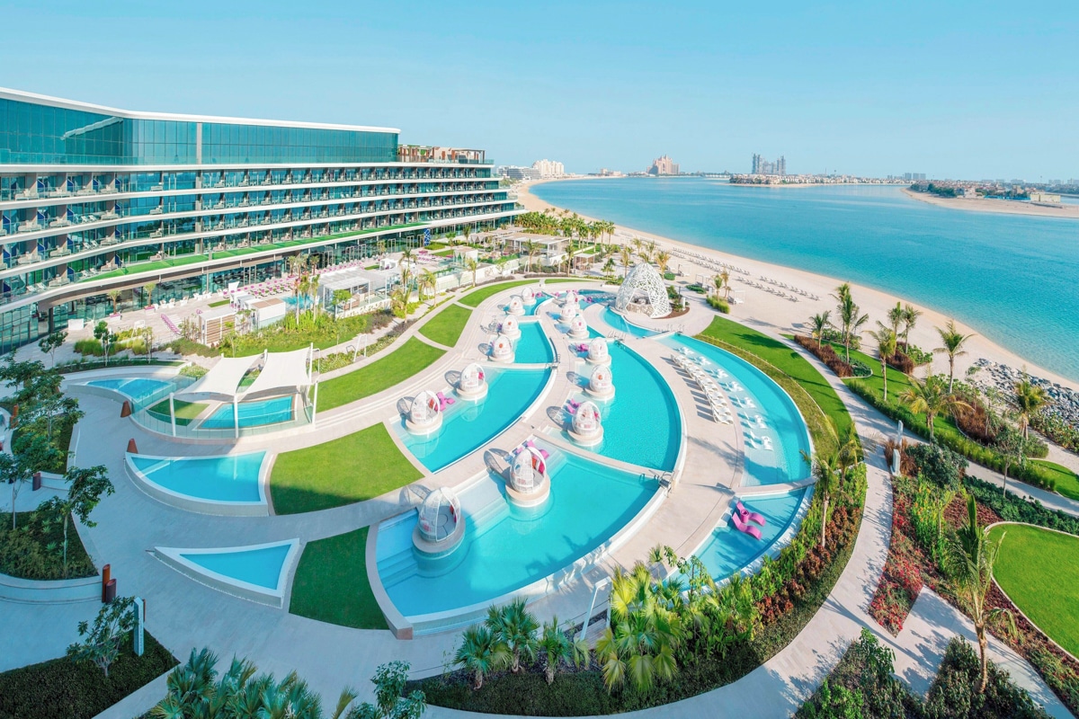Best 5 Star Hotels in Palm Jumeirah, Dubai: W Dubai - The Palm