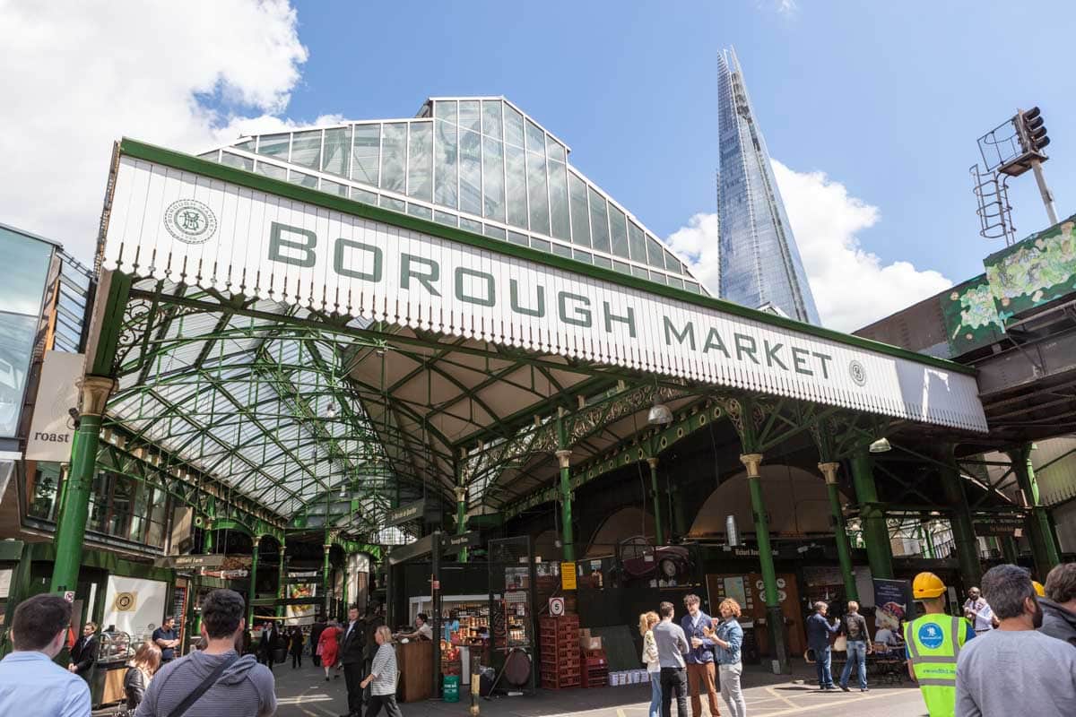 Best Food Markets and Food Halls in London: Borough Market