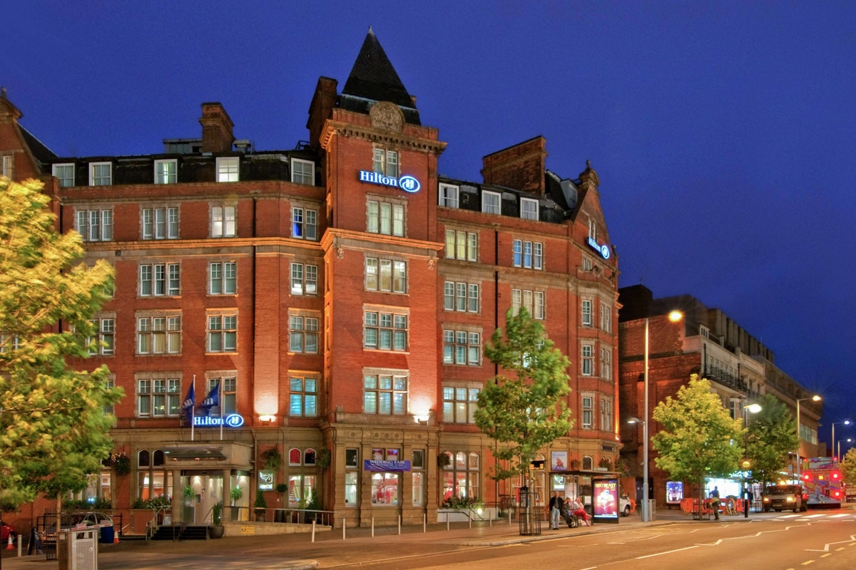Best Hotels in Nottingham, England: Hilton Nottingham Hotel