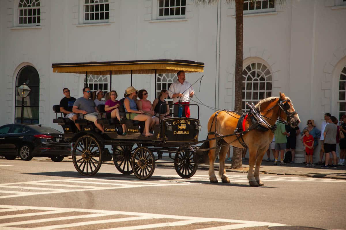 Best USA Destinations to Visit in Spring: Carriage Ride through Charleston