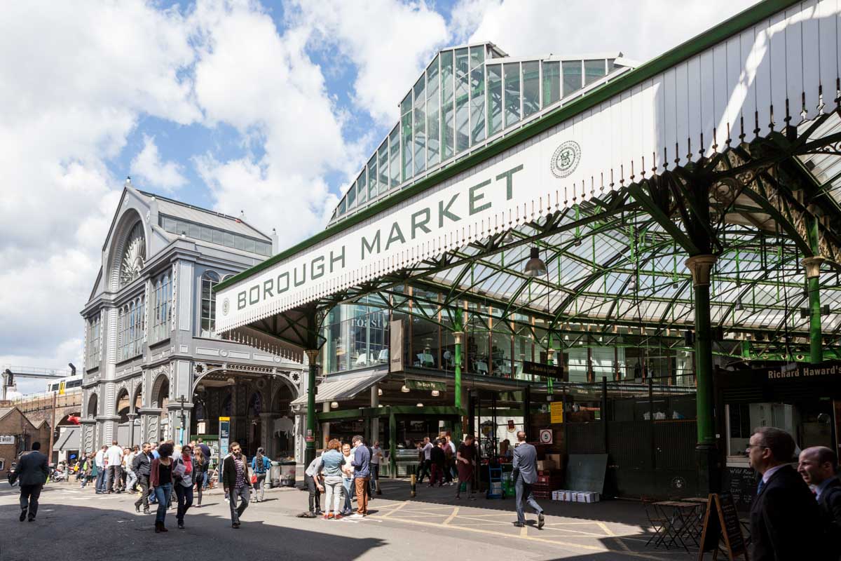 Cool Things to do in London in April: Borough Market