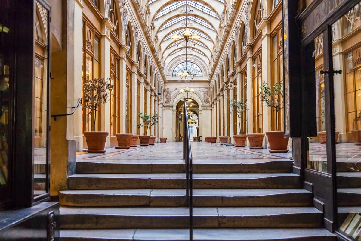 Cool Things to do in Paris in the Rain: Covered Passages