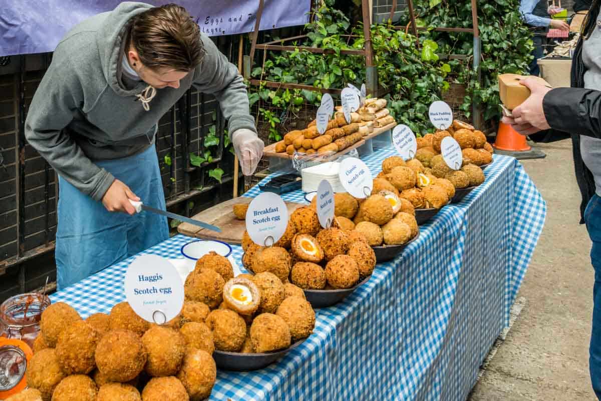 Unique Eateries in London: Maltby Street Market