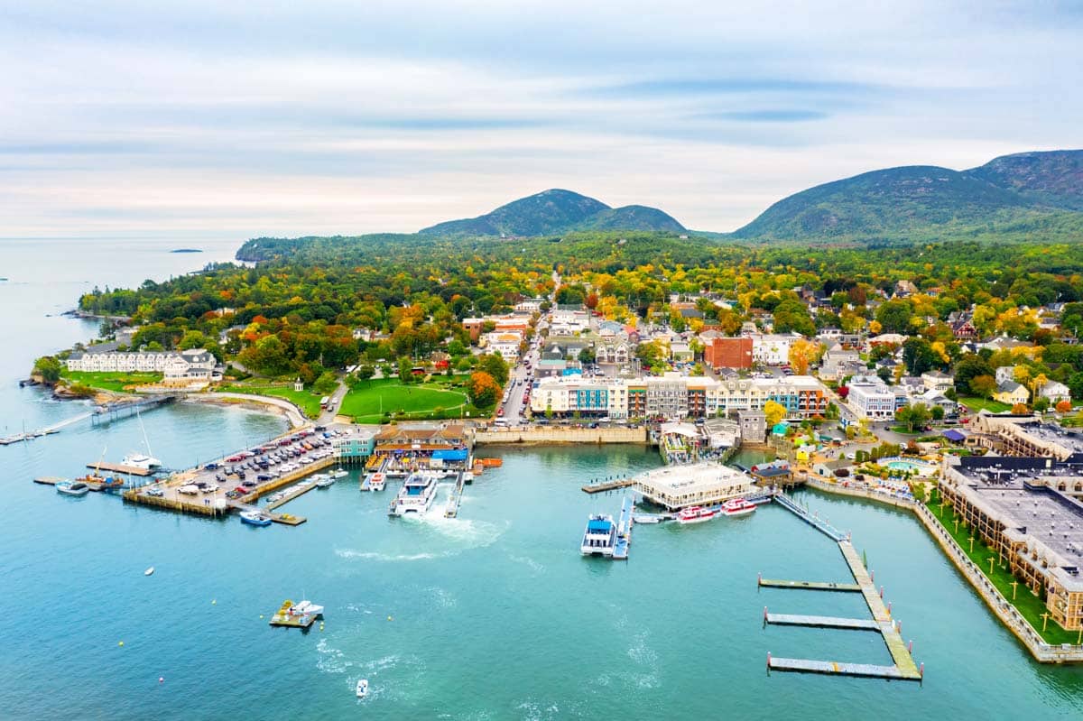 What Places Have Shoulder Season in USA in July: Bar Harbor, Maine