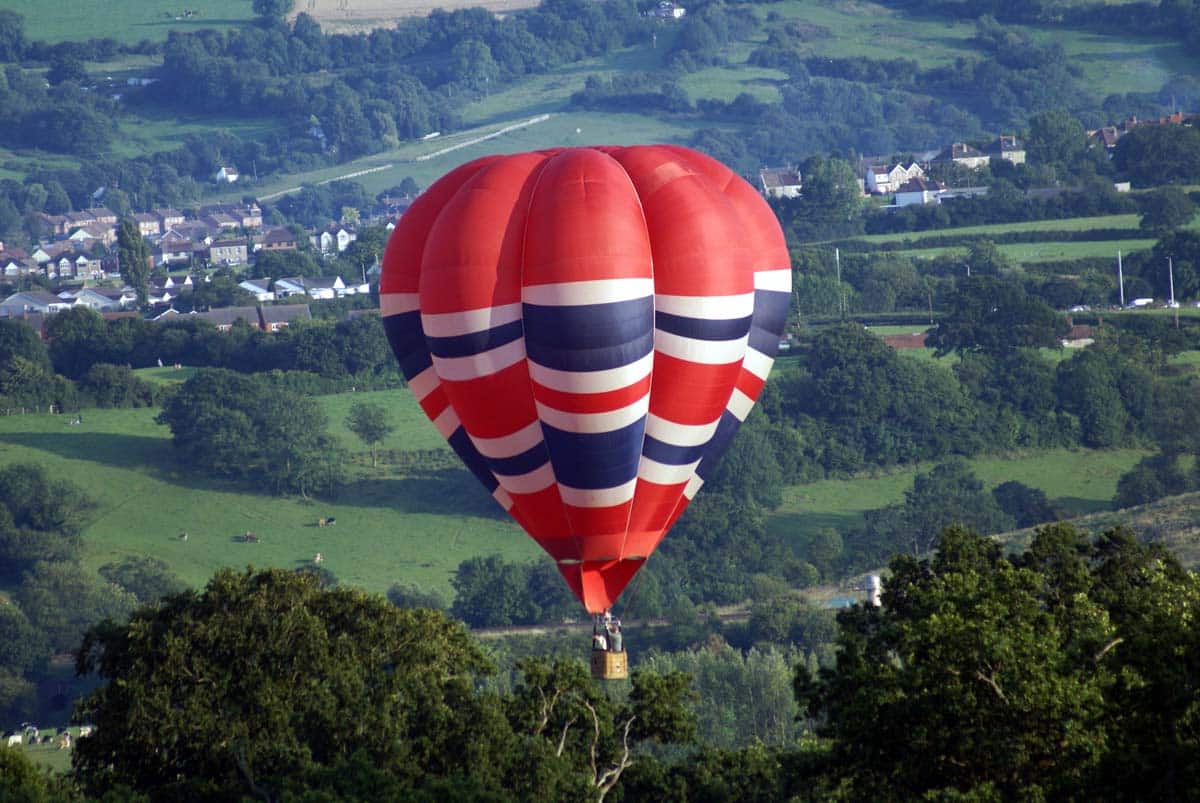 3 Days in Bristol Itinerary: Hot Air Balloon Ride