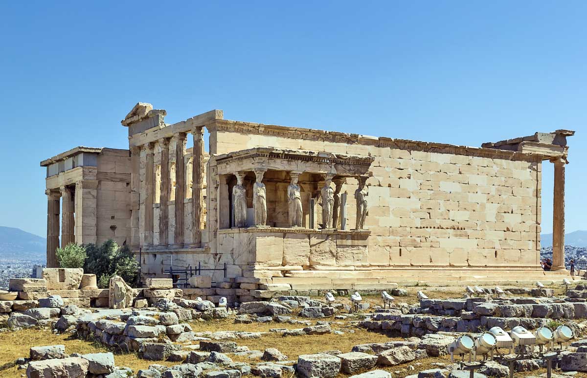 Ancient Ruins in Athens: Erechtheion