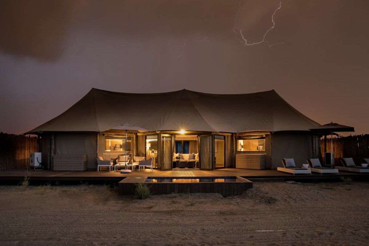 Best Glamping Spost in the UAE: Kingfisher Retreat by Sharjah Collection