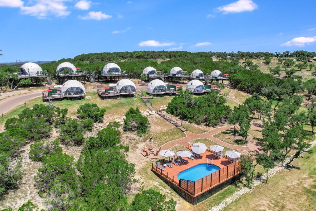Best Places to Go Glamping in Texas: Udoscape Eco-Glamping Resorts