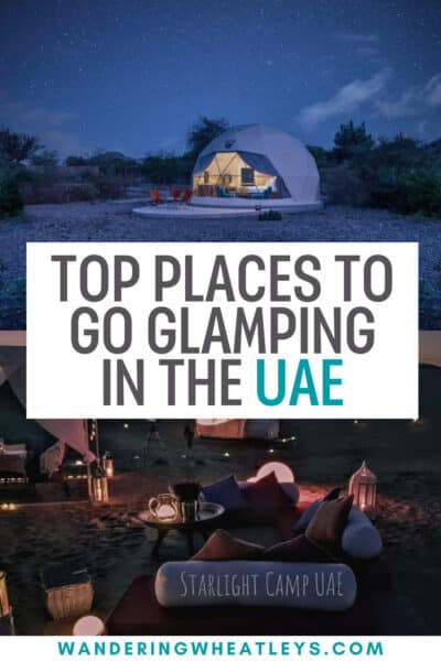 Best Places to Go Glamping in the UAE