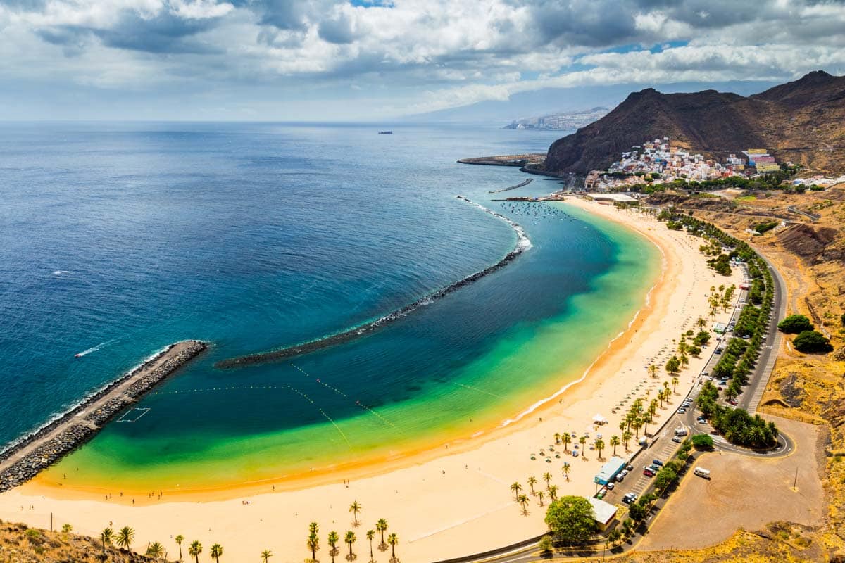 Top Beaches in the Canary Islands: Las Teresitas Beach