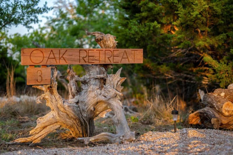 Unique Glamping Spots in Texas: Oak Retreat