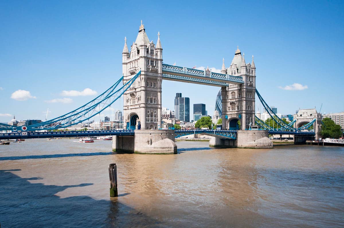 Fun Non-Touristy Things to do in London: Kayak Under Tower Bridge