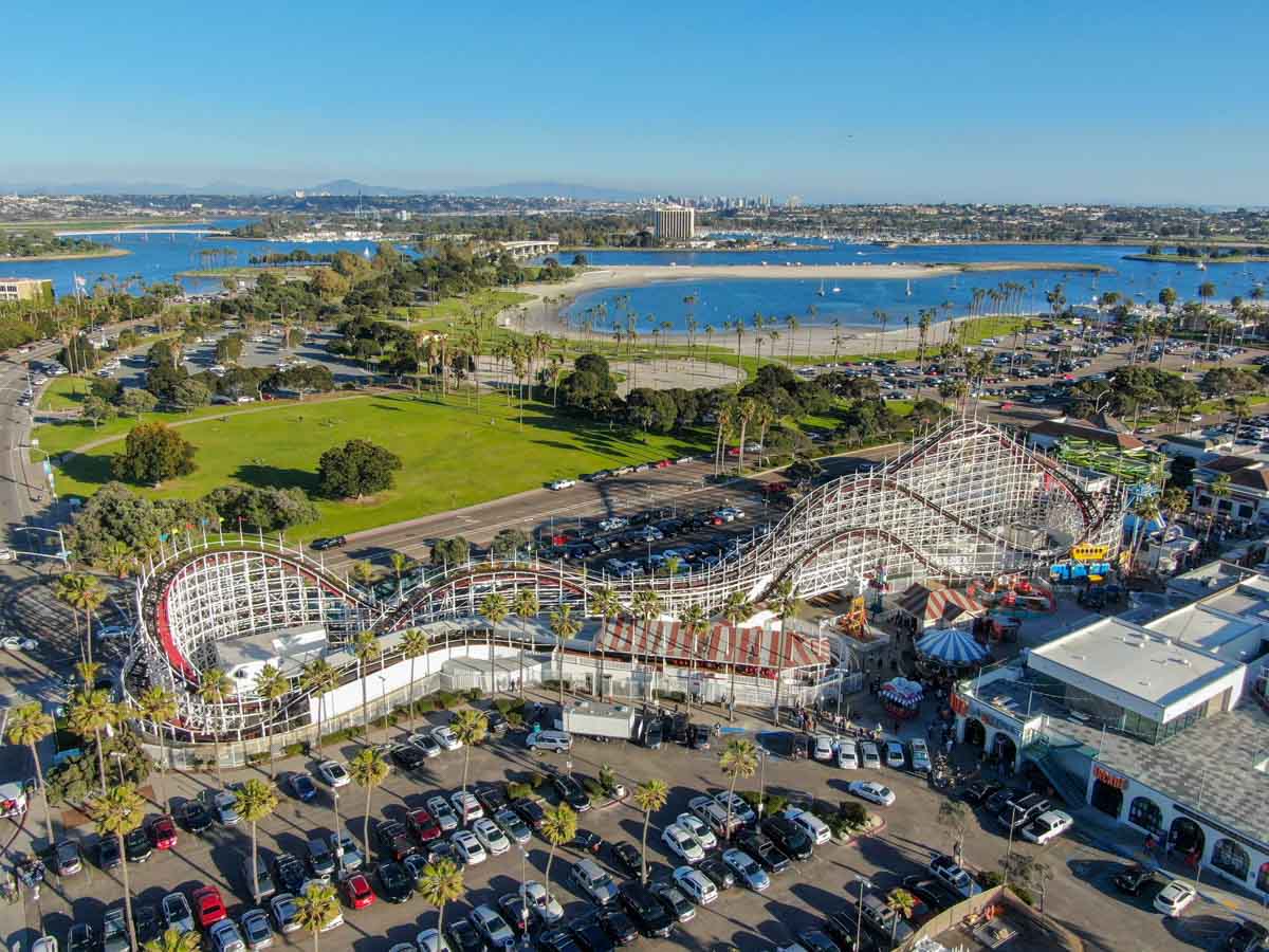 Popular Amusement Parks in California: Belmont Park