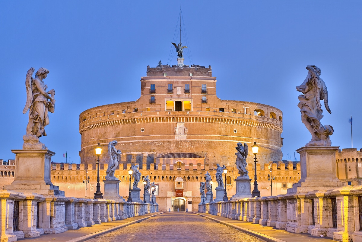 Ancient Ruins in Rome: Castel Sant Angelo