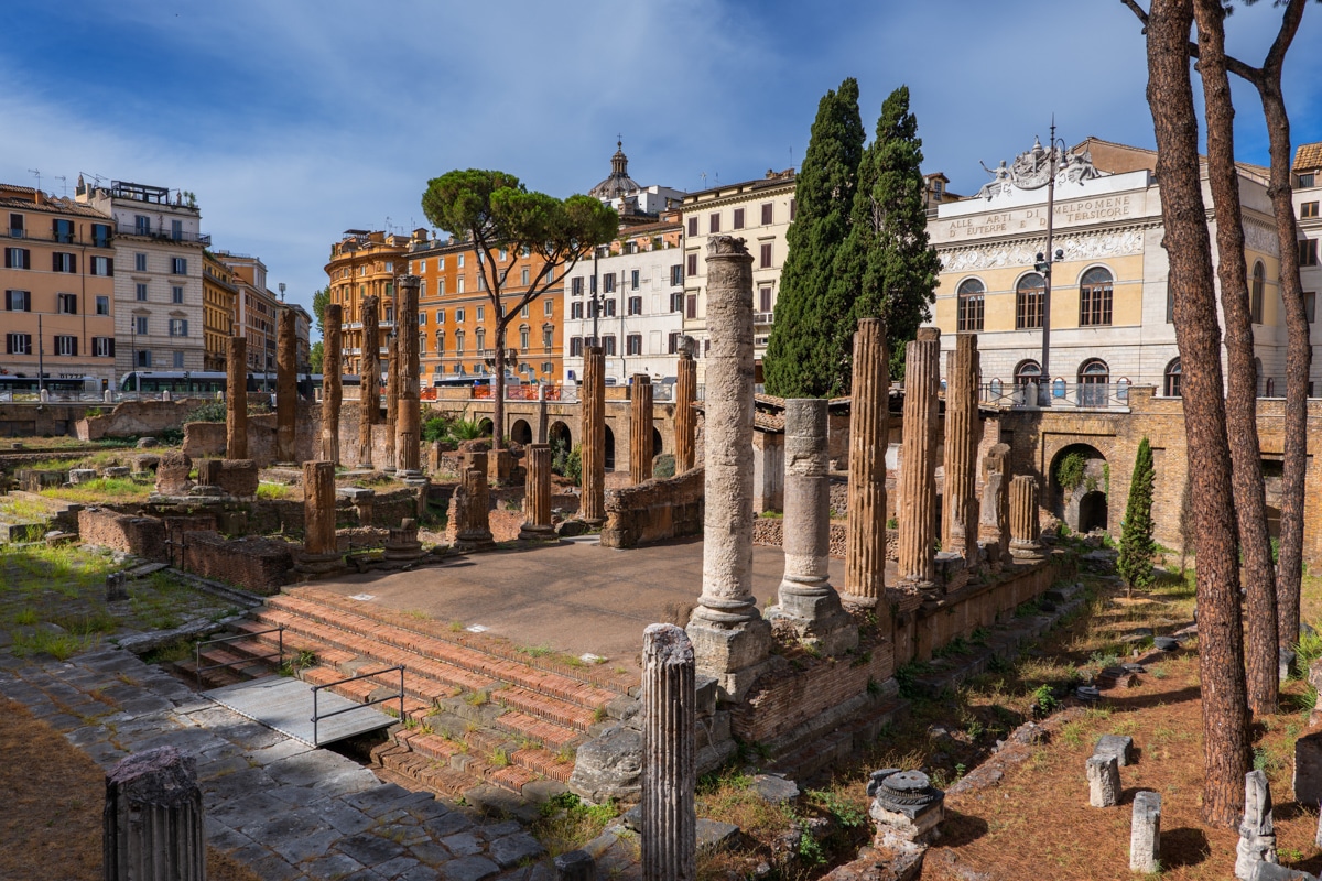 Ancient Ruins in Rome: Largo di Torre Argentina