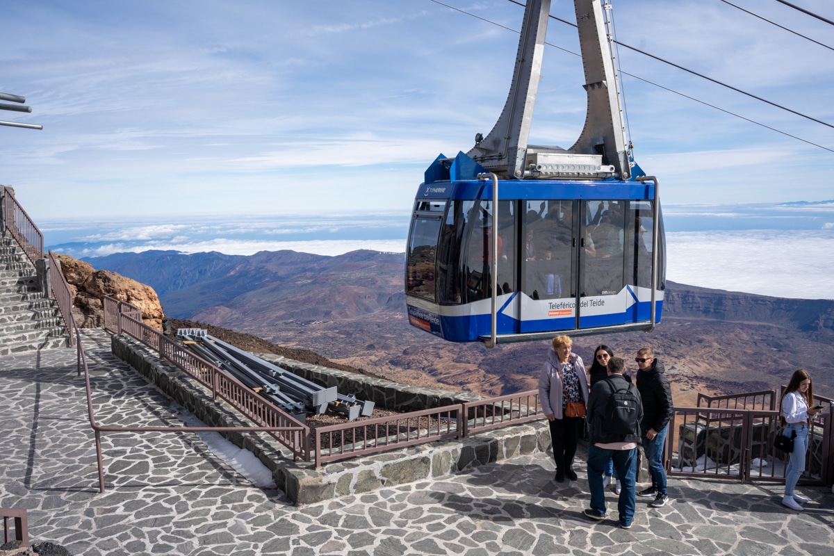 Best Hiking Trails in Canary Islands: Cable Car to Mount Teide