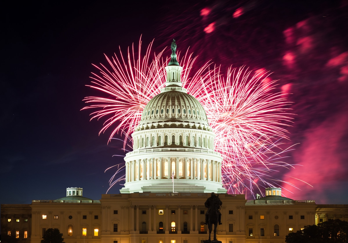 Best Places to Visit for the 4th of July: Washington, DC