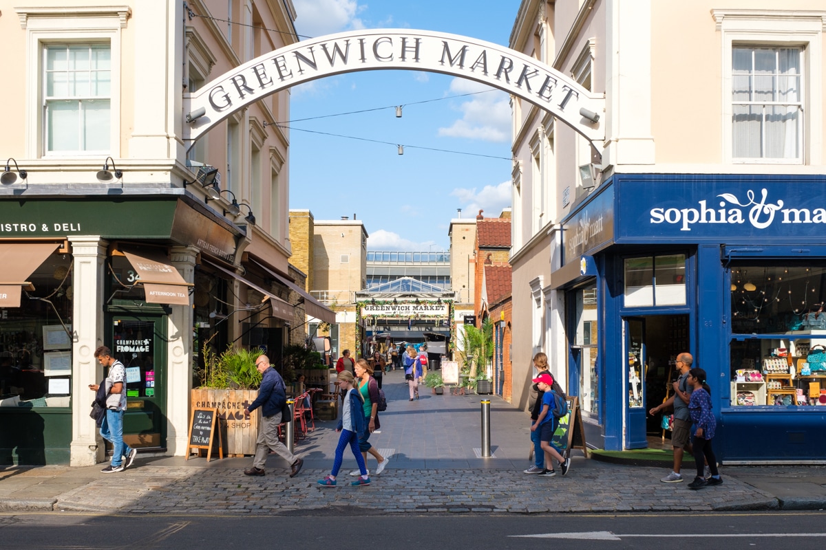 Fun Things to do in London in June: Greenwich Market