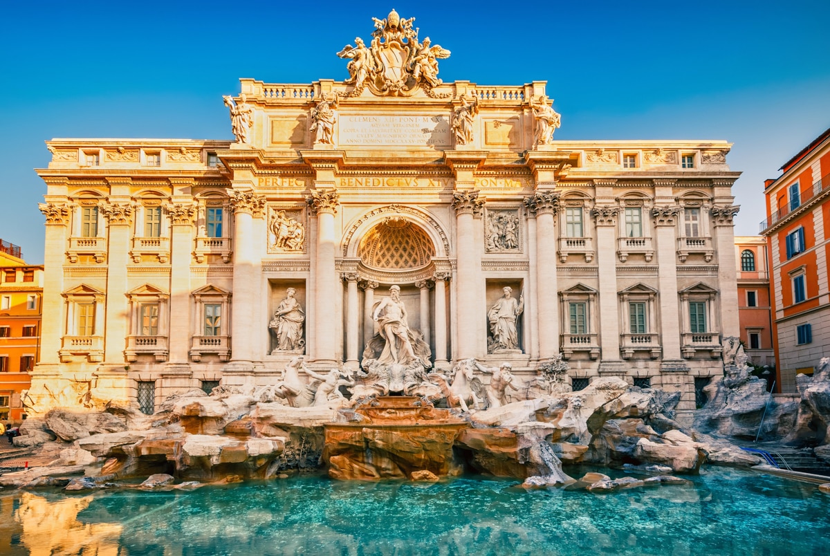 Must-visit Historic Sites in Rome: Trevi Fountain