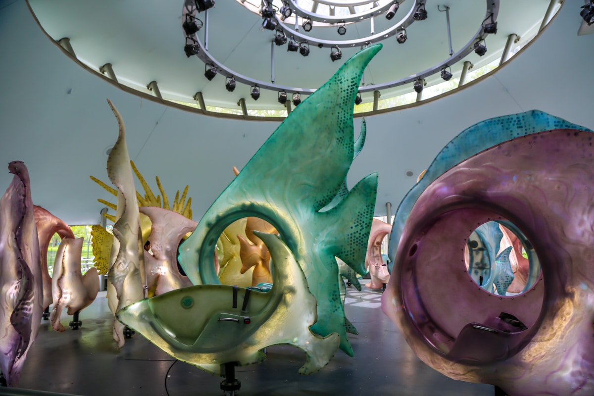 Unique Non-Touristy Things to do in New York City: Seaglass Carousel