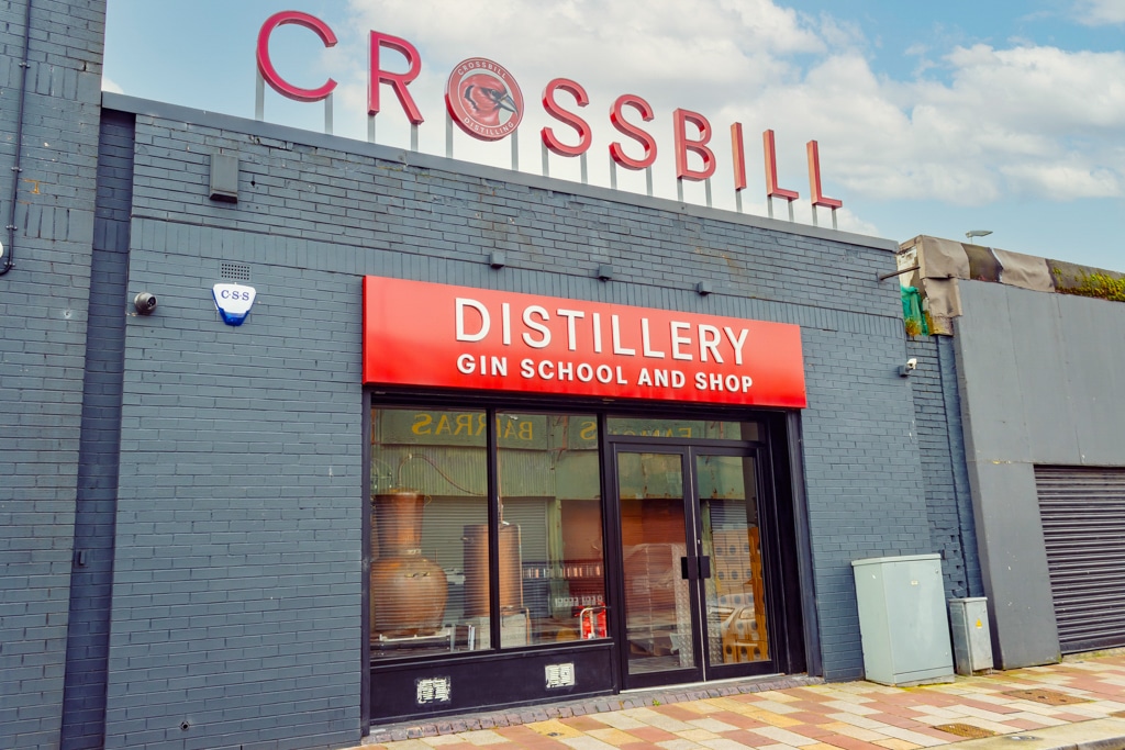 Best Distilleries in Glasgow, Scotland: Crossbill Distilling